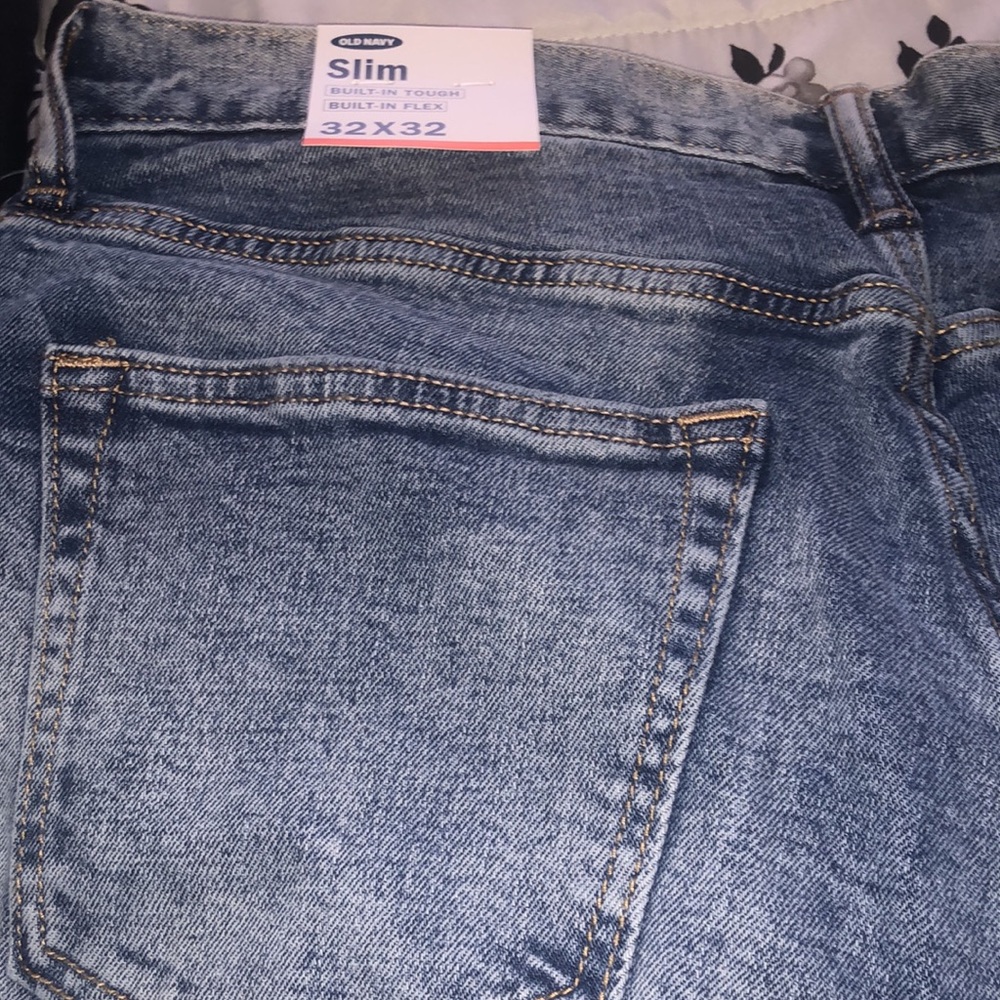 Old navy distressed skinny jeans 32x32 - Picture 7 of 14